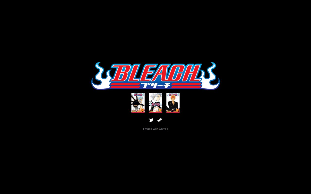 Carrd profile picture for @bleached